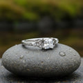 Vionnet Crystal Ring