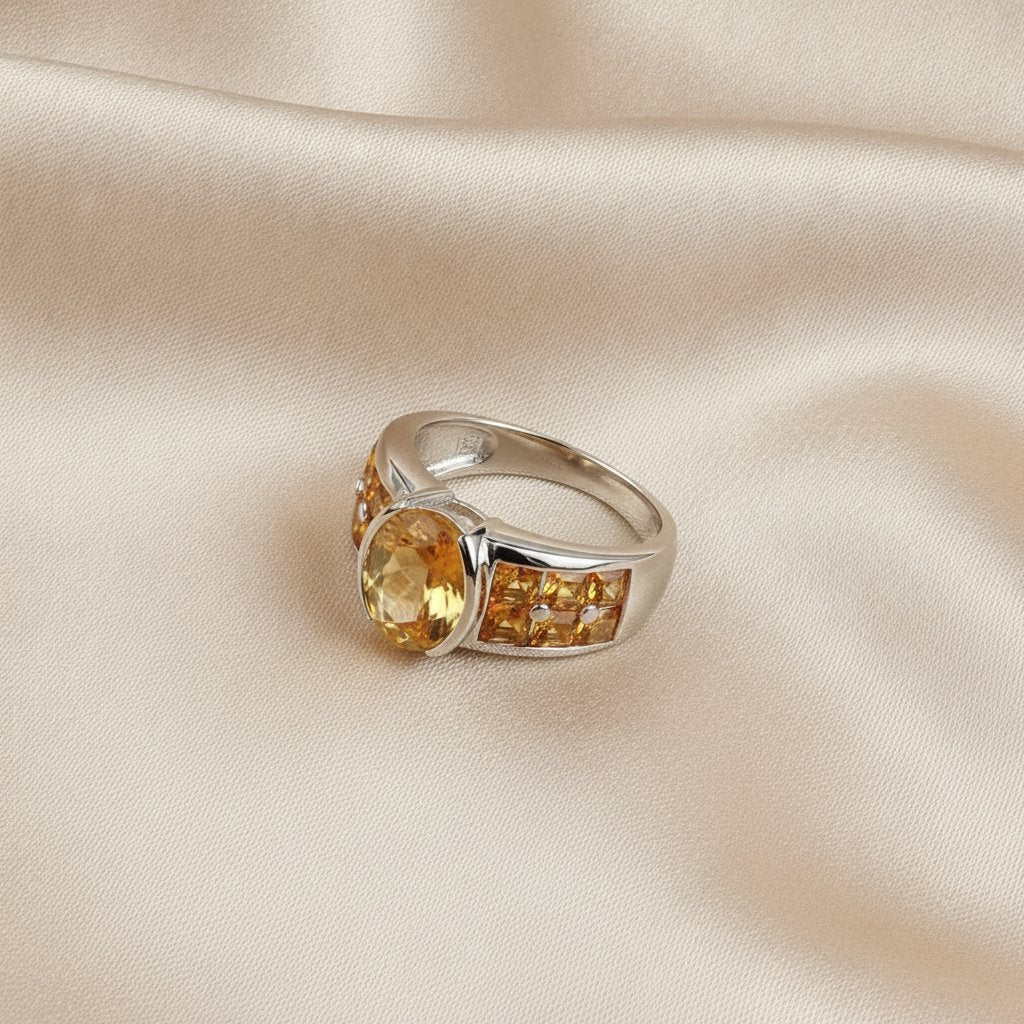 Vionnet Crystal Ring