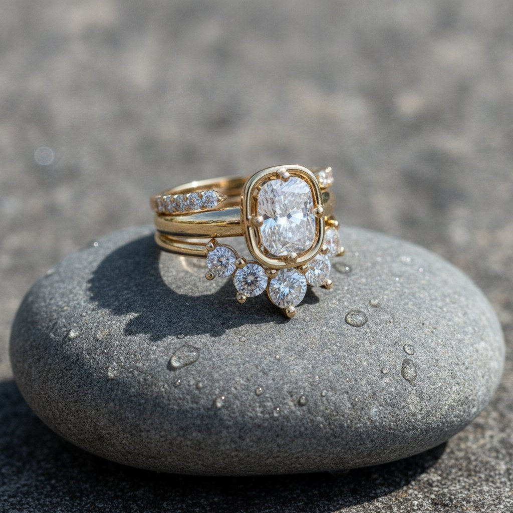 Ensemble de bijoux Estelle en zircone