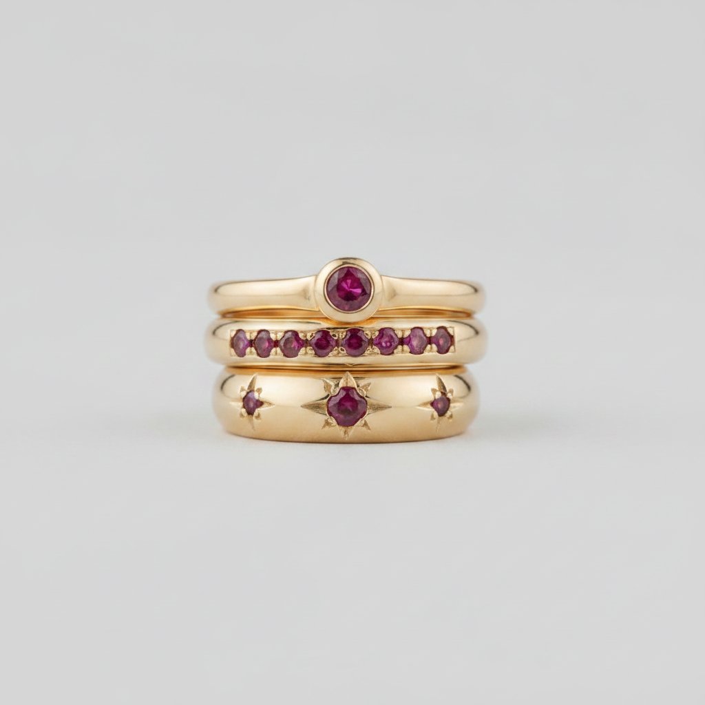 Set di gioielli Valentine con zirconi