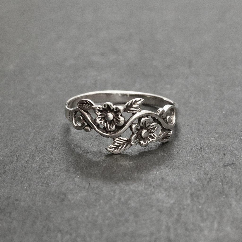 Anillo Eowyn plateado