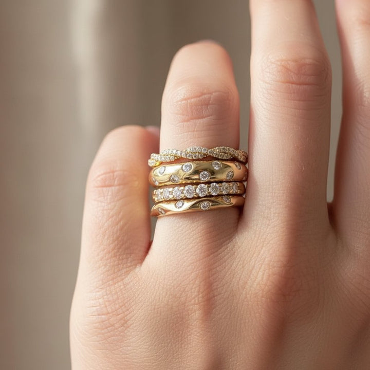 Kira Gold Jewelry Set