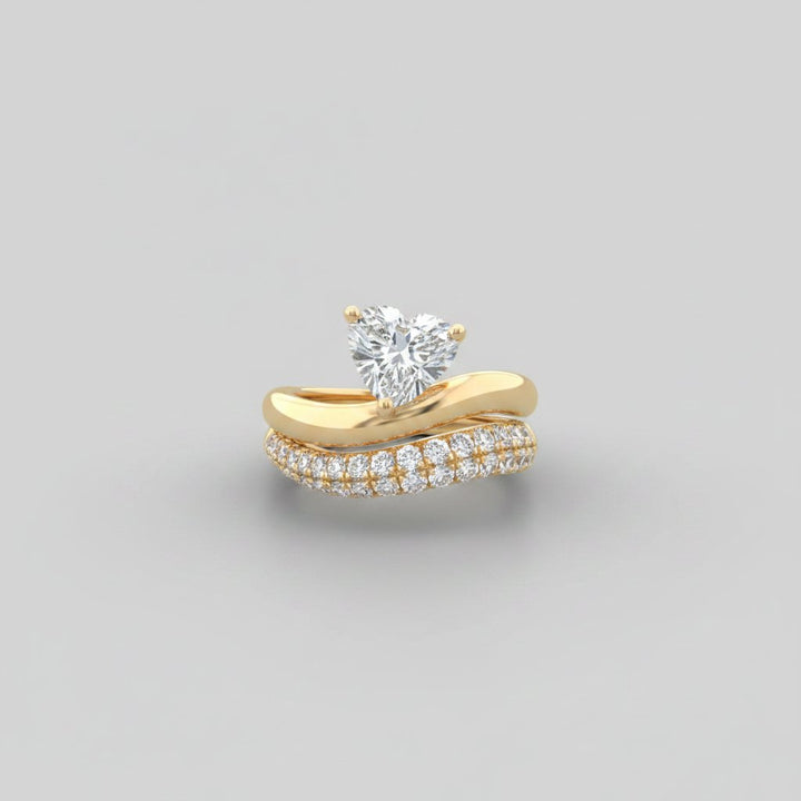 Anillo Rhea de zirconia