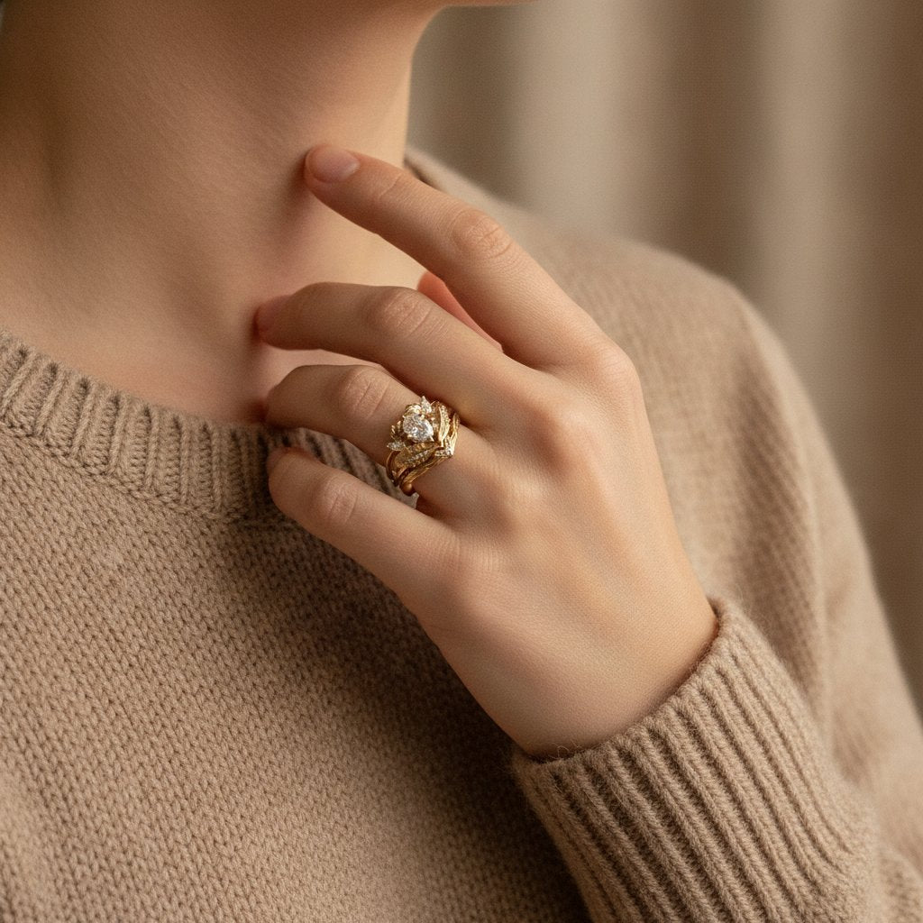 Suri Moissanite Jewelry Set