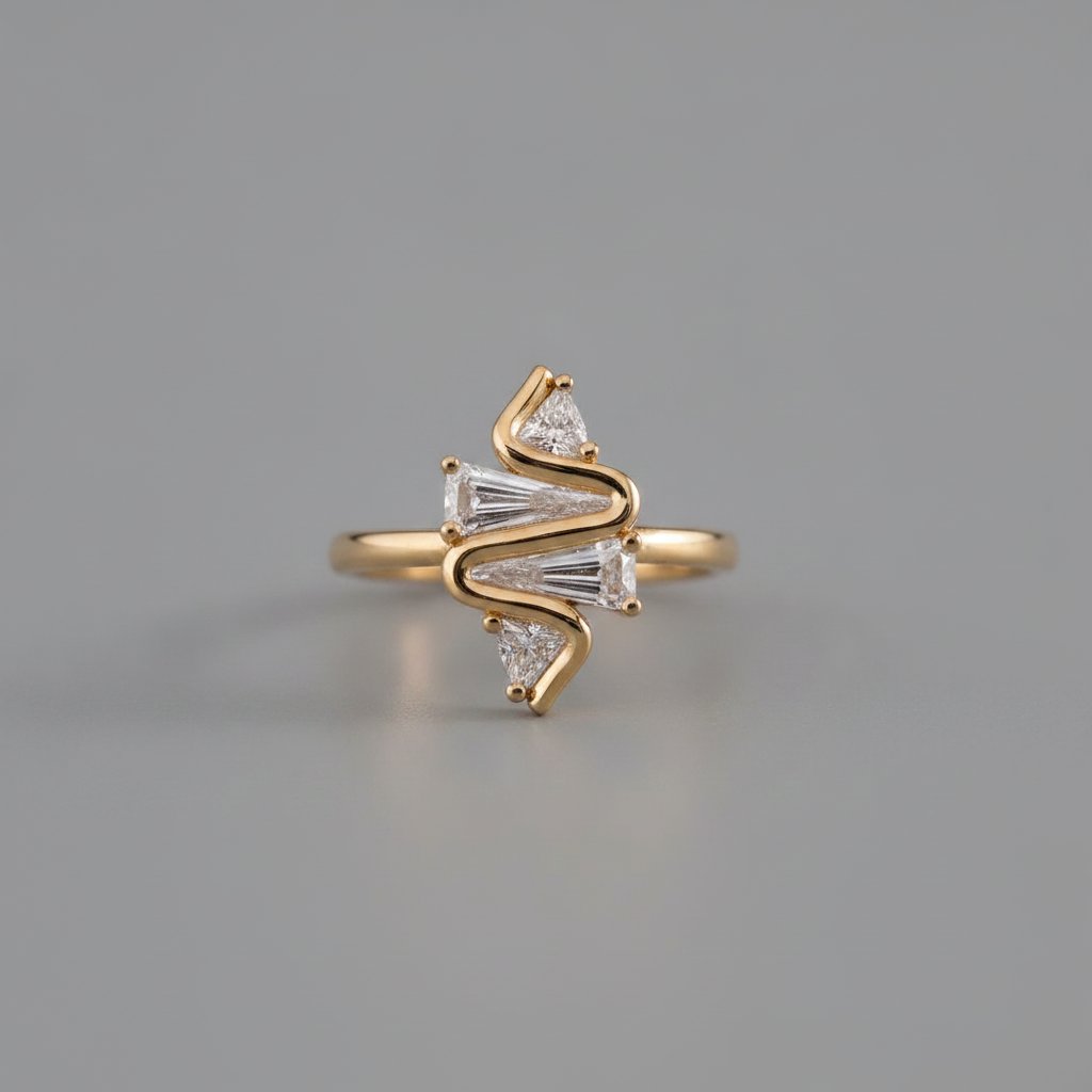 Bague Suri en zircone