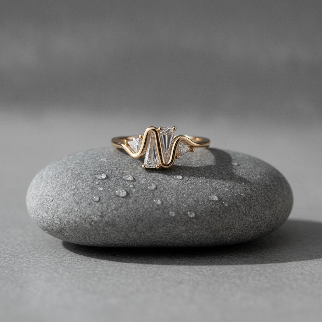 Bague Suri en zircone