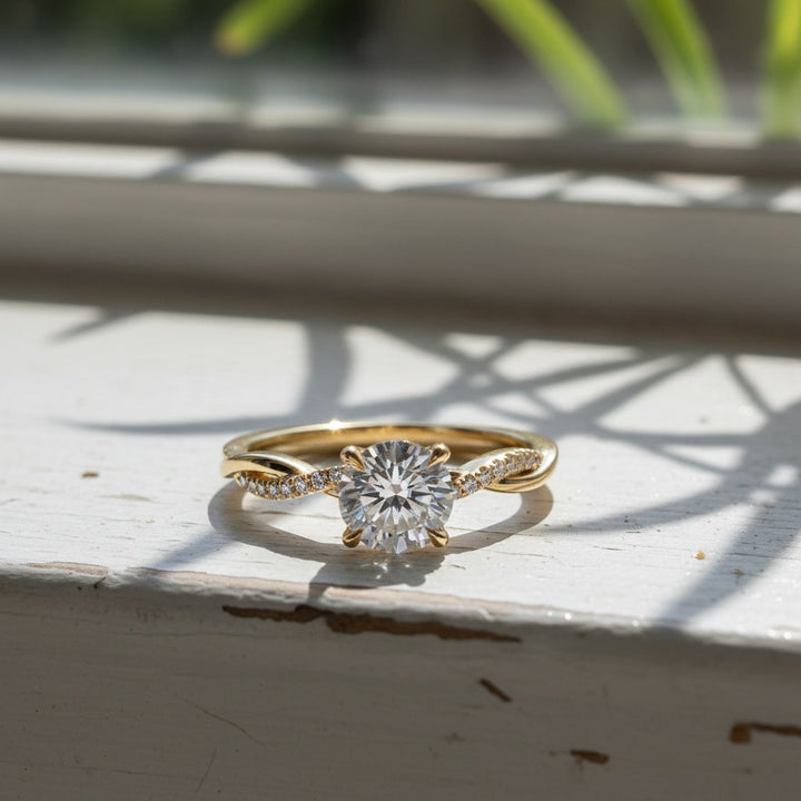 Bague Suri dorée