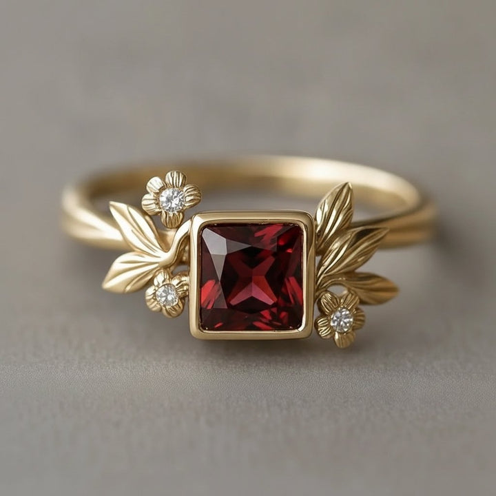 Rosaline Crystal Ring