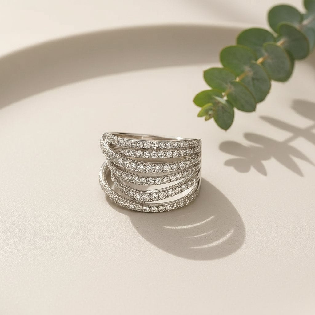 Solveig Zirconia Ring