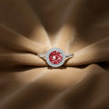 Beatrice-ring met robijn