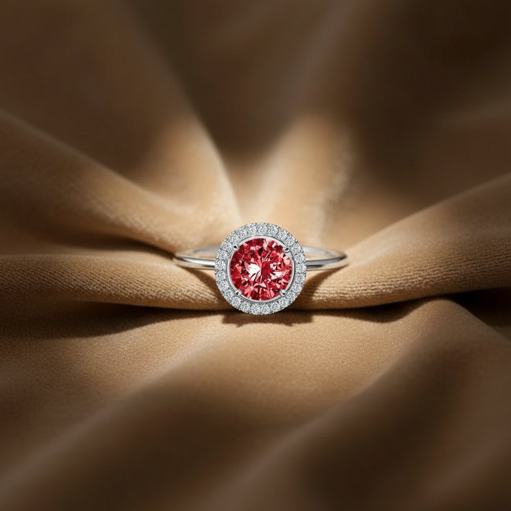 Beatrice-ring met robijn