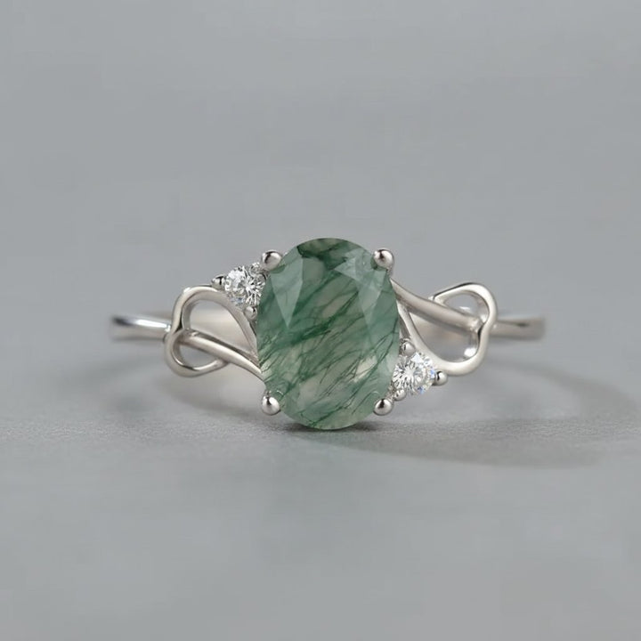 Bague Lioria en zirconium