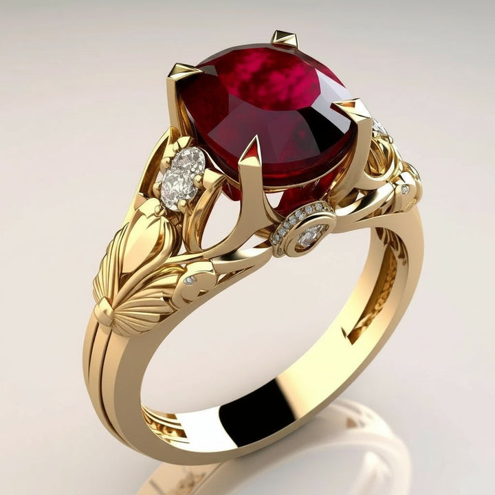 Bague Thessalie dorée