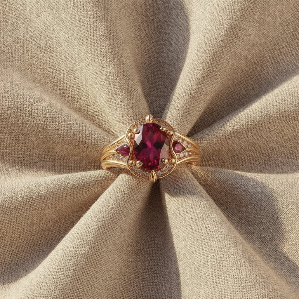 Bague Thessalie dorée