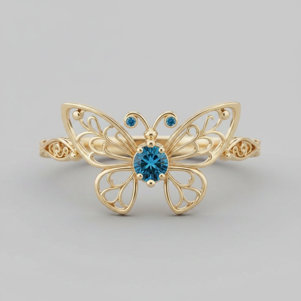 Perrine Gold Ring
