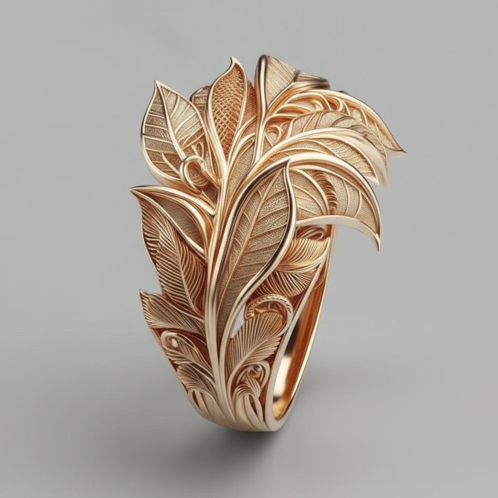 Perrine Gold Ring