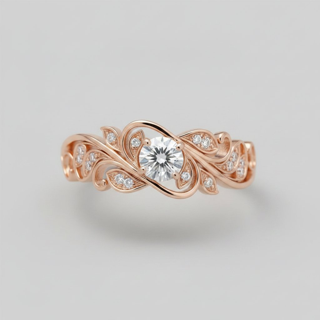 Anillo Perrine de circonita cúbica