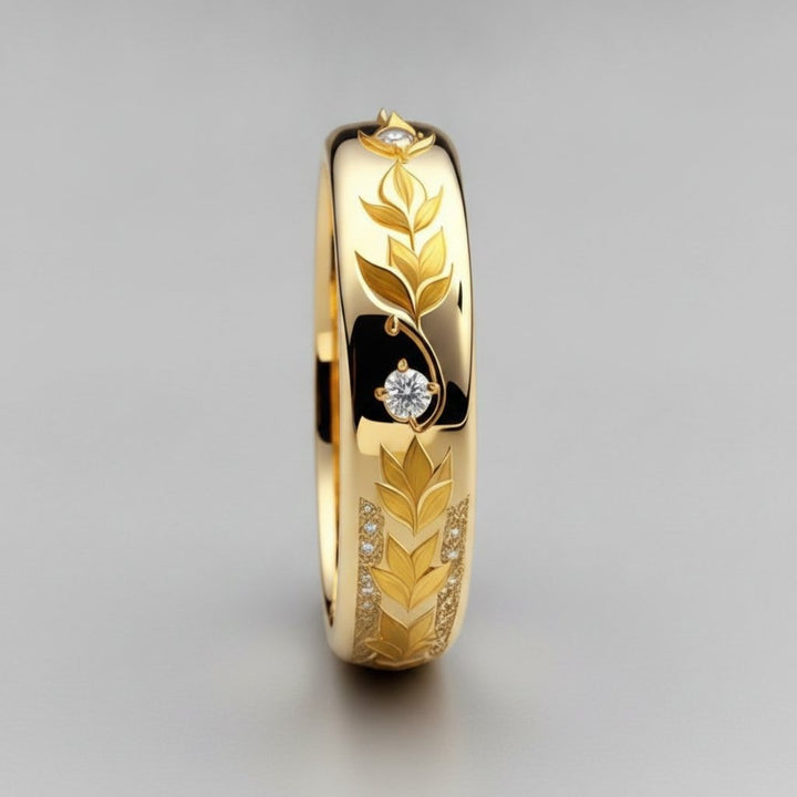 Bague Perrine dorée
