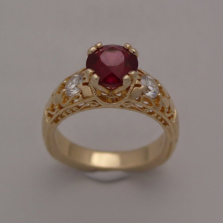 Bague Perrine en zircone