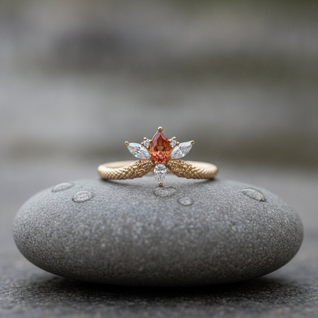 Perrine Crystal Ring