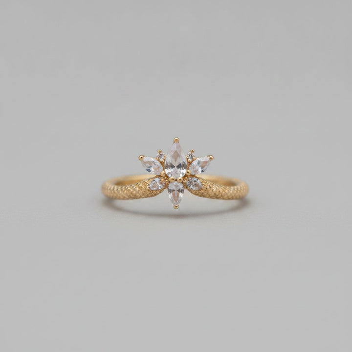 Perrine Crystal Ring