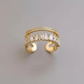 Anello Sidonie con zirconi