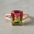 Celestine Tourmaline Ring
