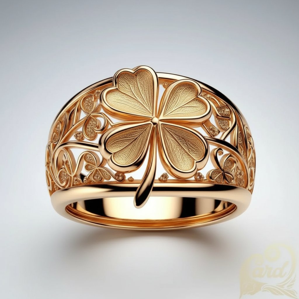 Anillo dorado Giselle