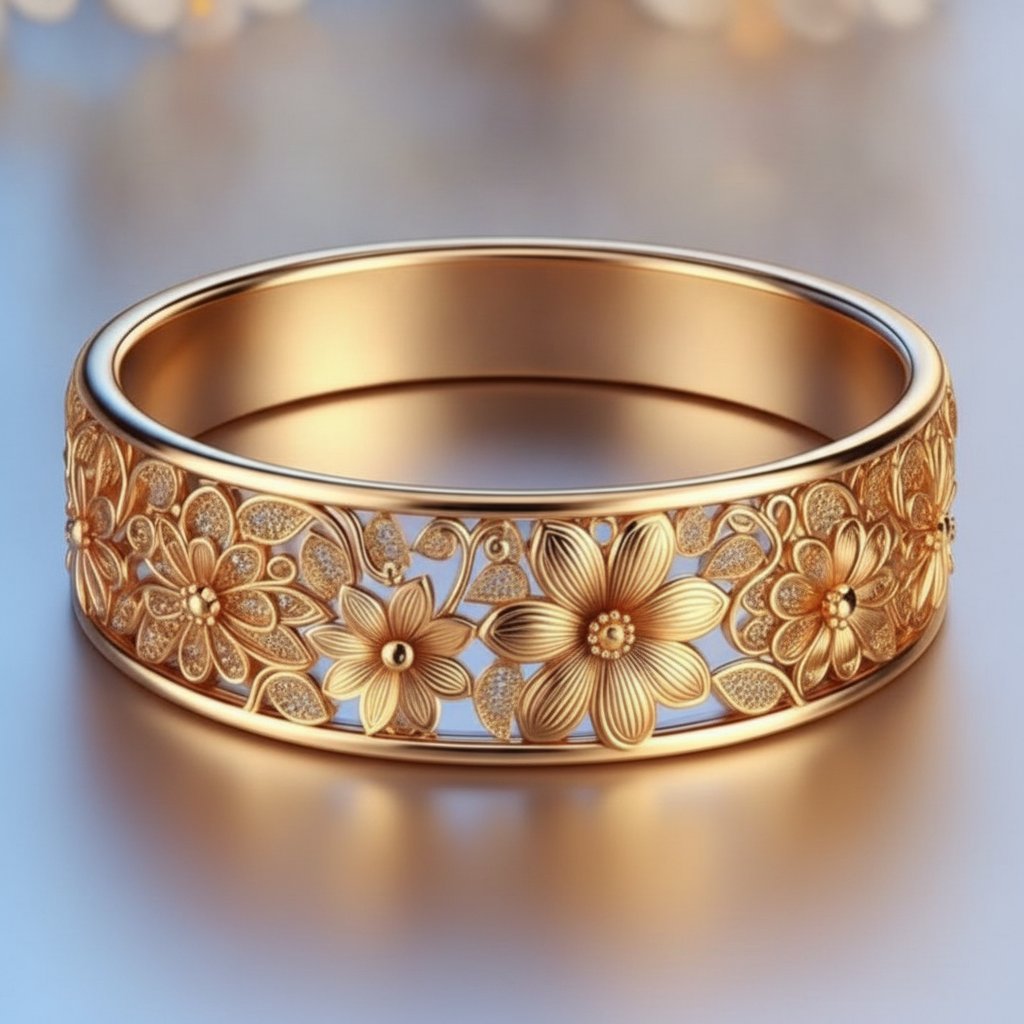 Bague Giselle dorée