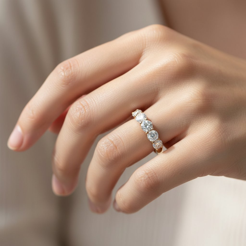 Bague Honorine en moissanite