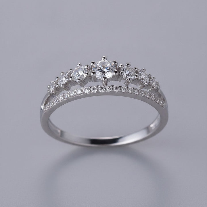 Prsten Juliette s moissanitem