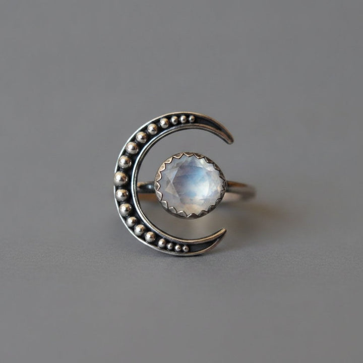 Valentine Moonstone Ring