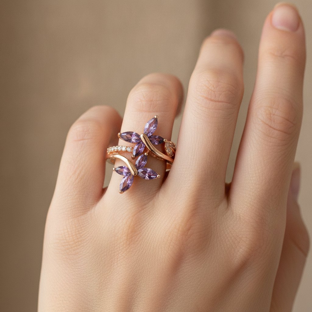 Bague Jolie en cristal