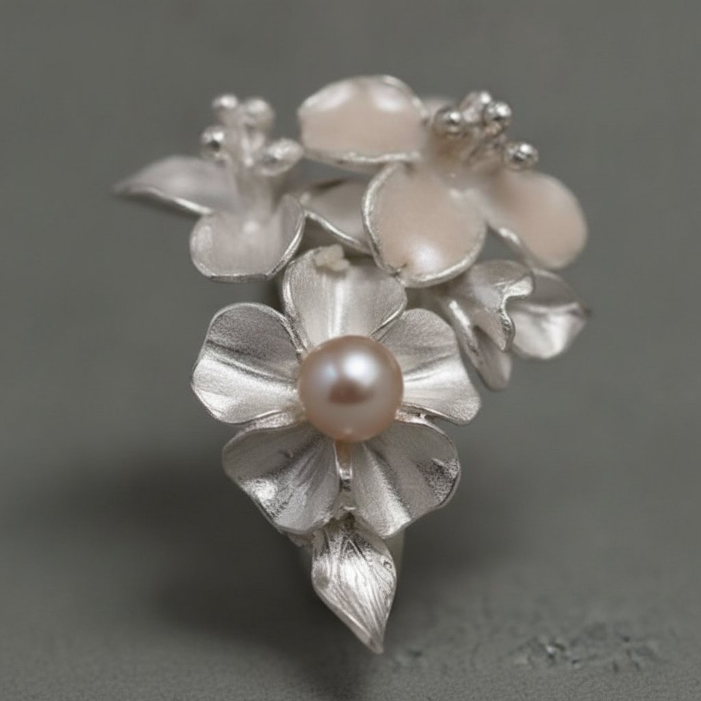 Lune Pearl Ring