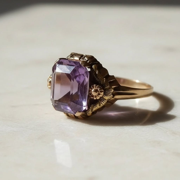 Petra Gold Ring