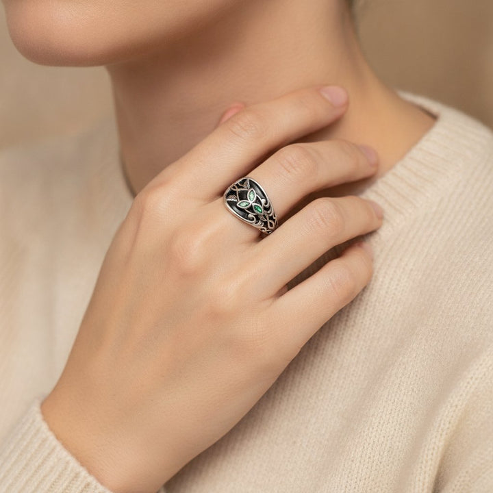 Petra Crystal Ring