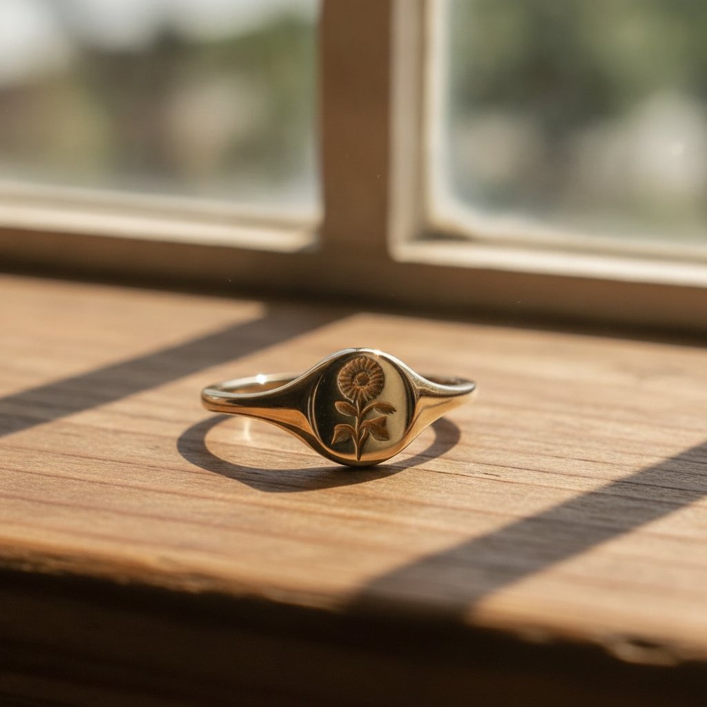 Quilla Gold Ring