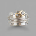 Bague Rhea en zircone