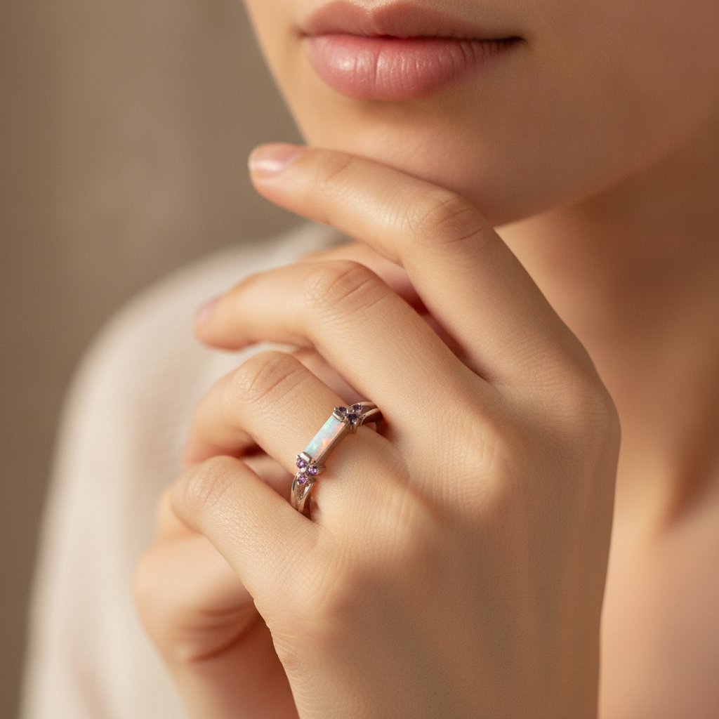 Bague Kaia en opale