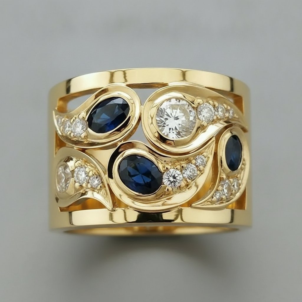 Bague Tindra en zircone