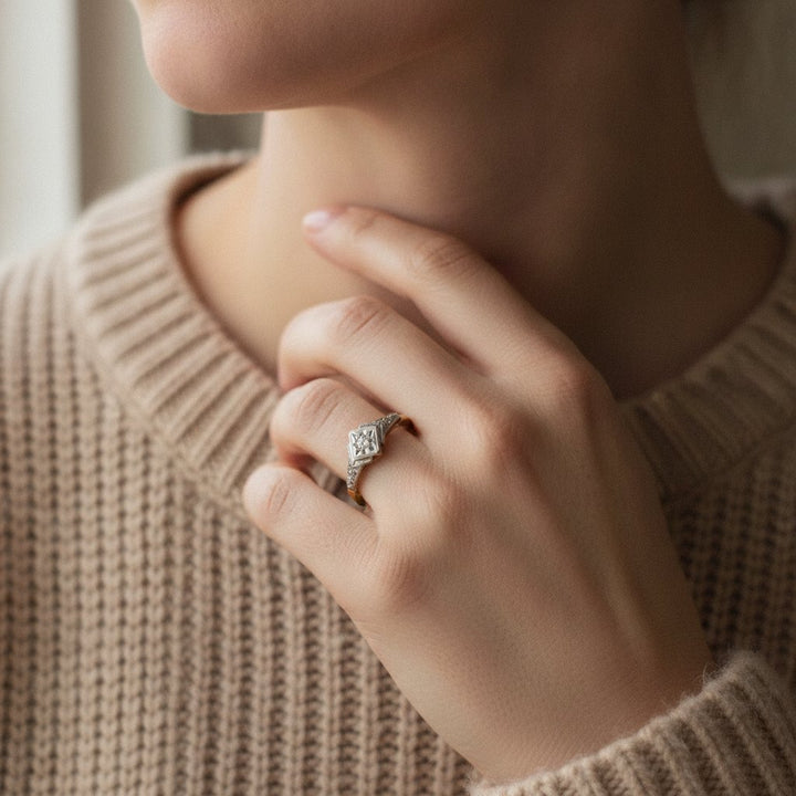 Bague Tindra dorée