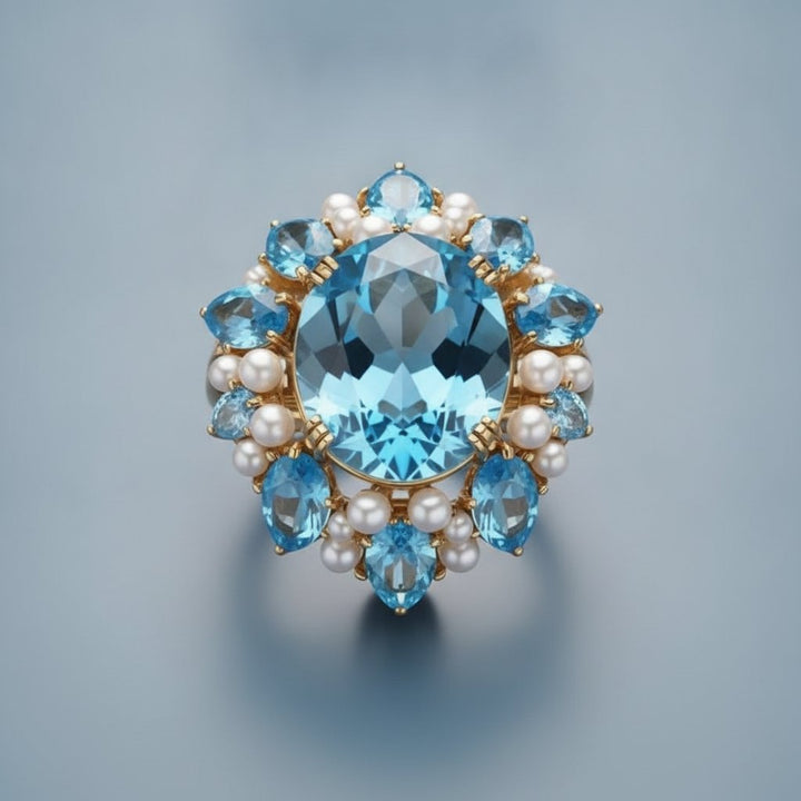 Bague Sabine en perles