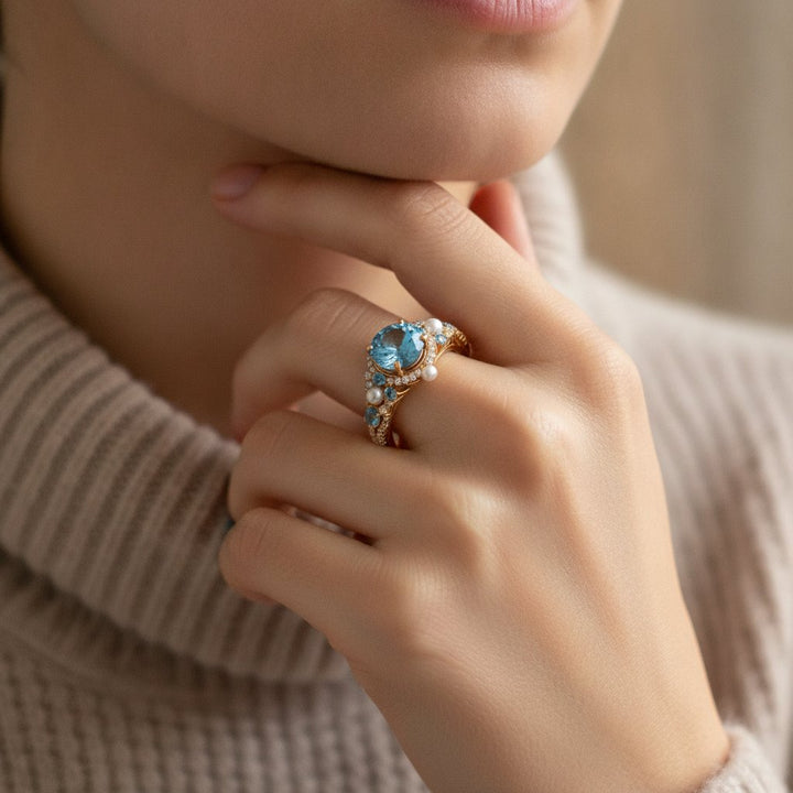 Sabine Pearl Ring