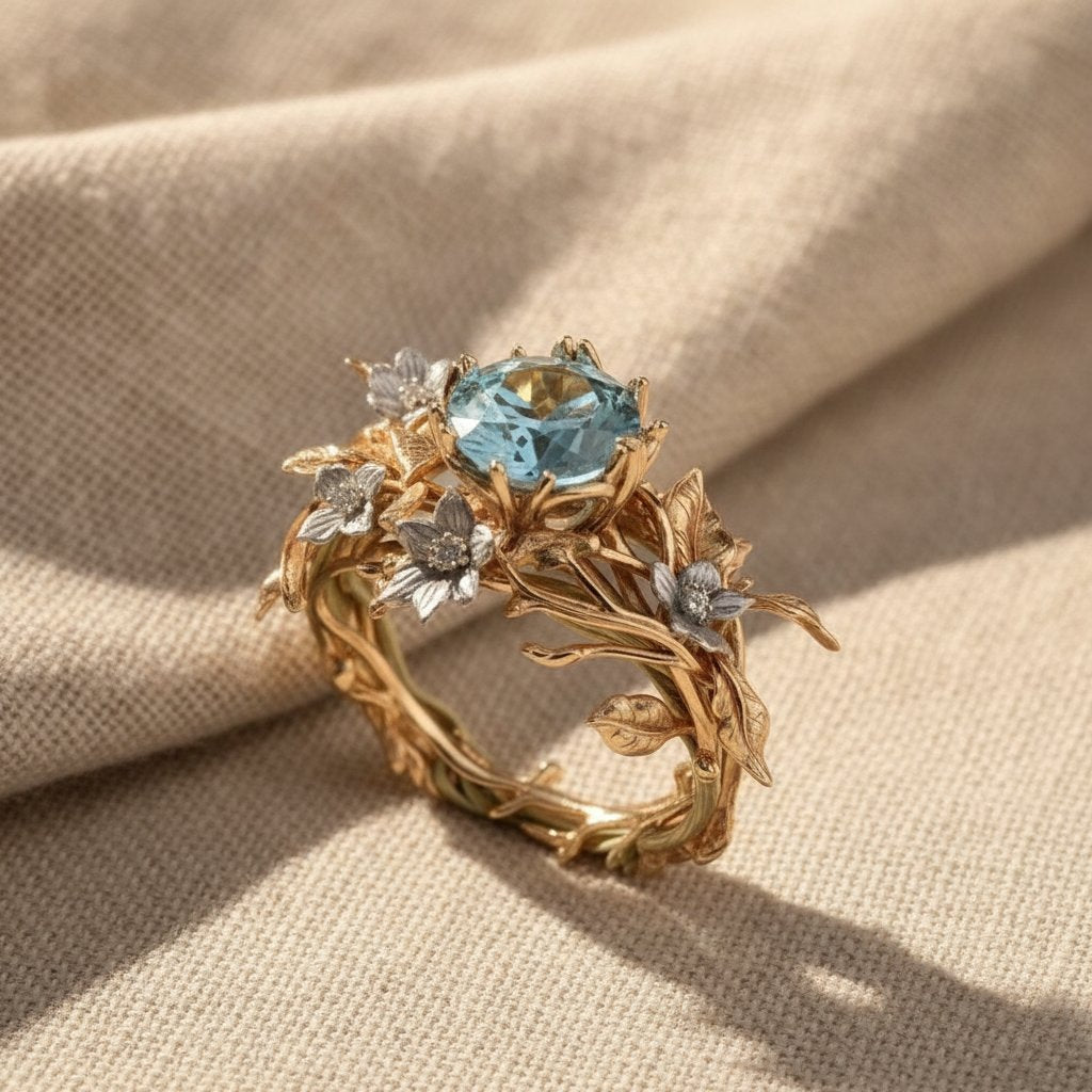 Sabine Crystal Ring