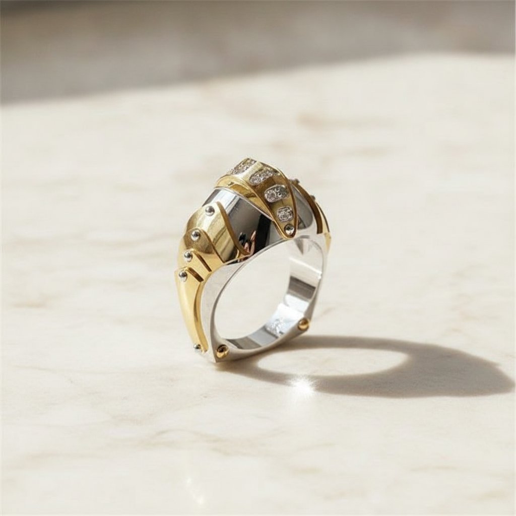 Celestine Zirconia Ring