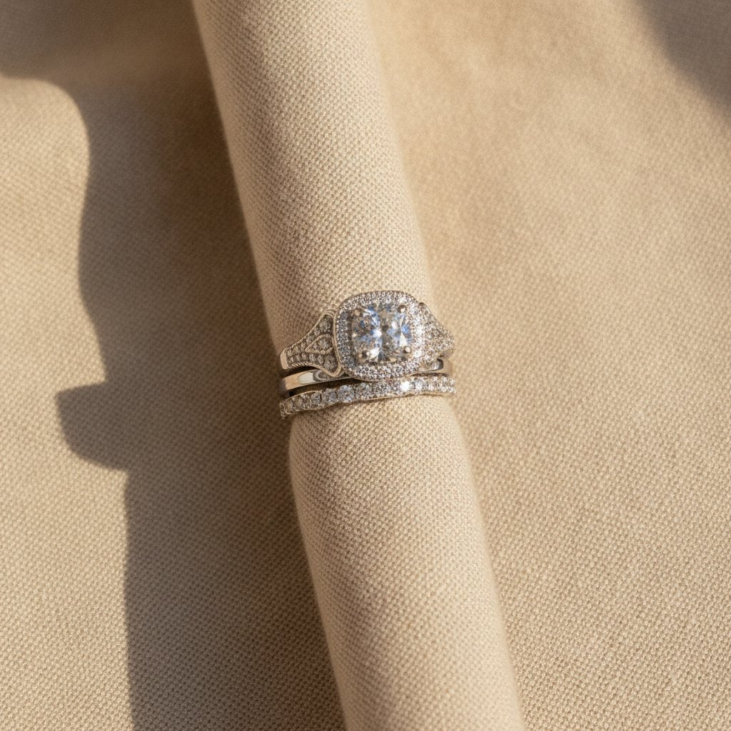 Ensemble de bijoux en cristal Linnea
