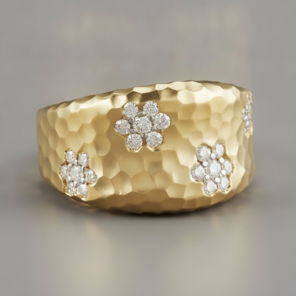 Honorine-ring met zirkonia