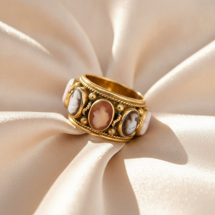 Bague Iliana dorée