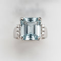 Juliette Aquamarine Ring