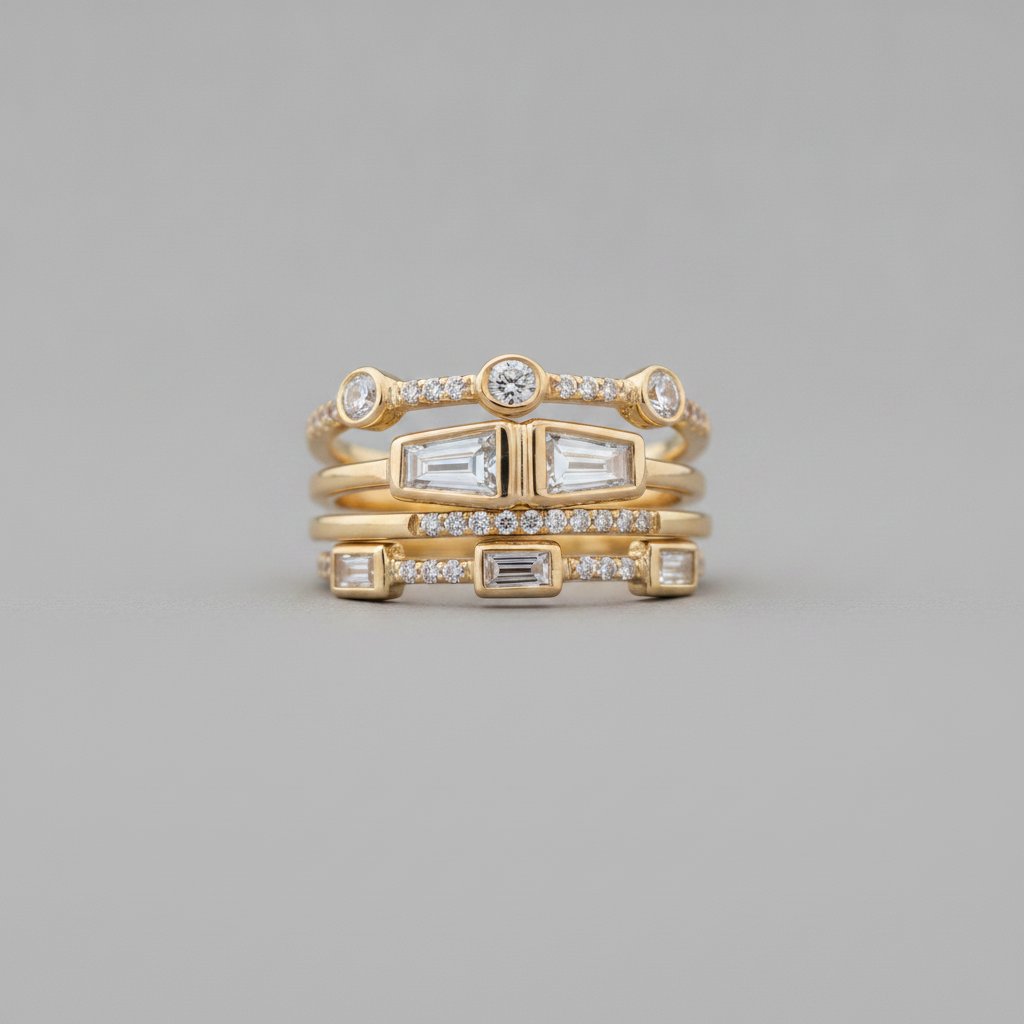 Set di gioielli Coralie con zirconi